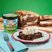 Pain Perdu à la crème glacée en 2 ingrédients