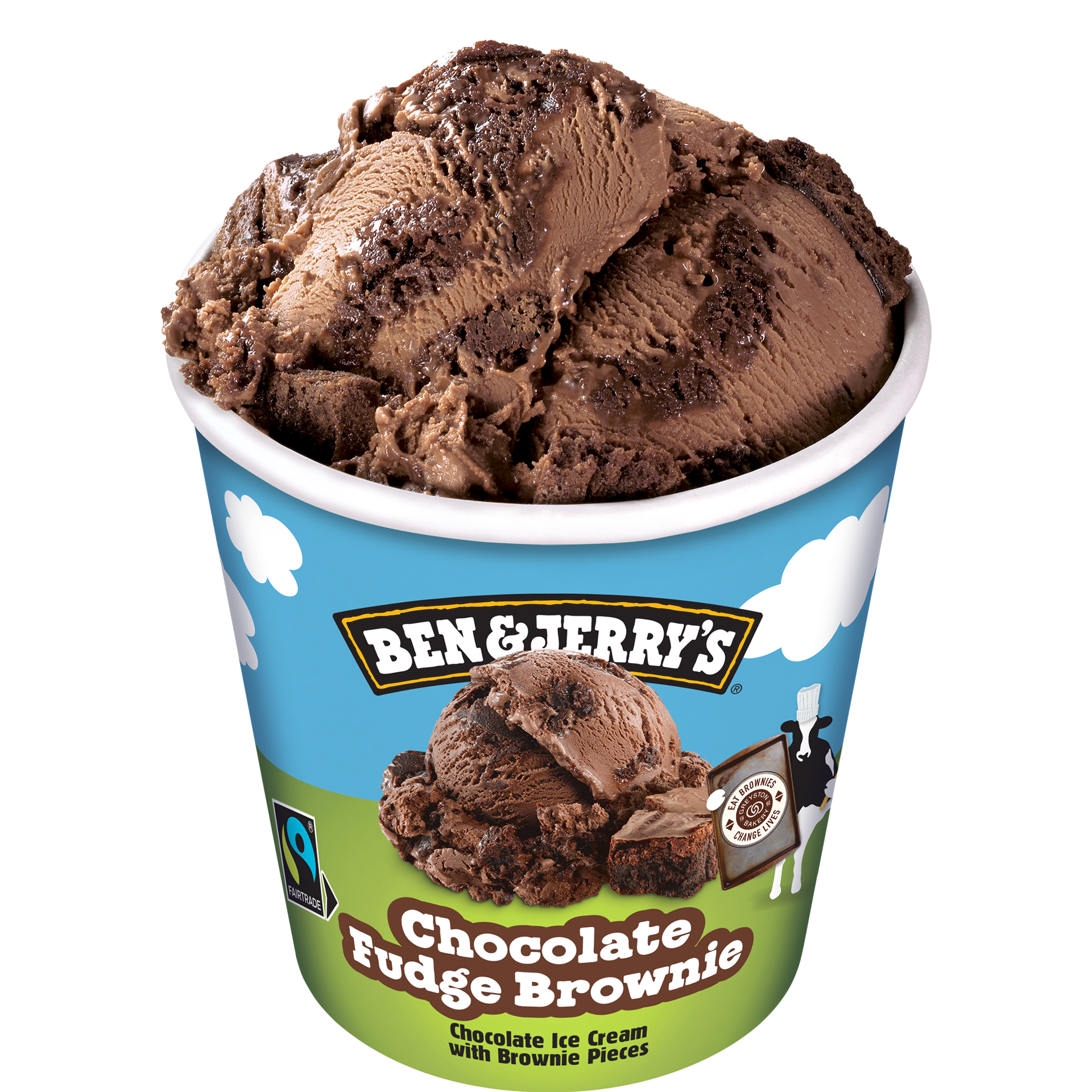 Chocolate Fudge Brownie Original Ice Cream Pots