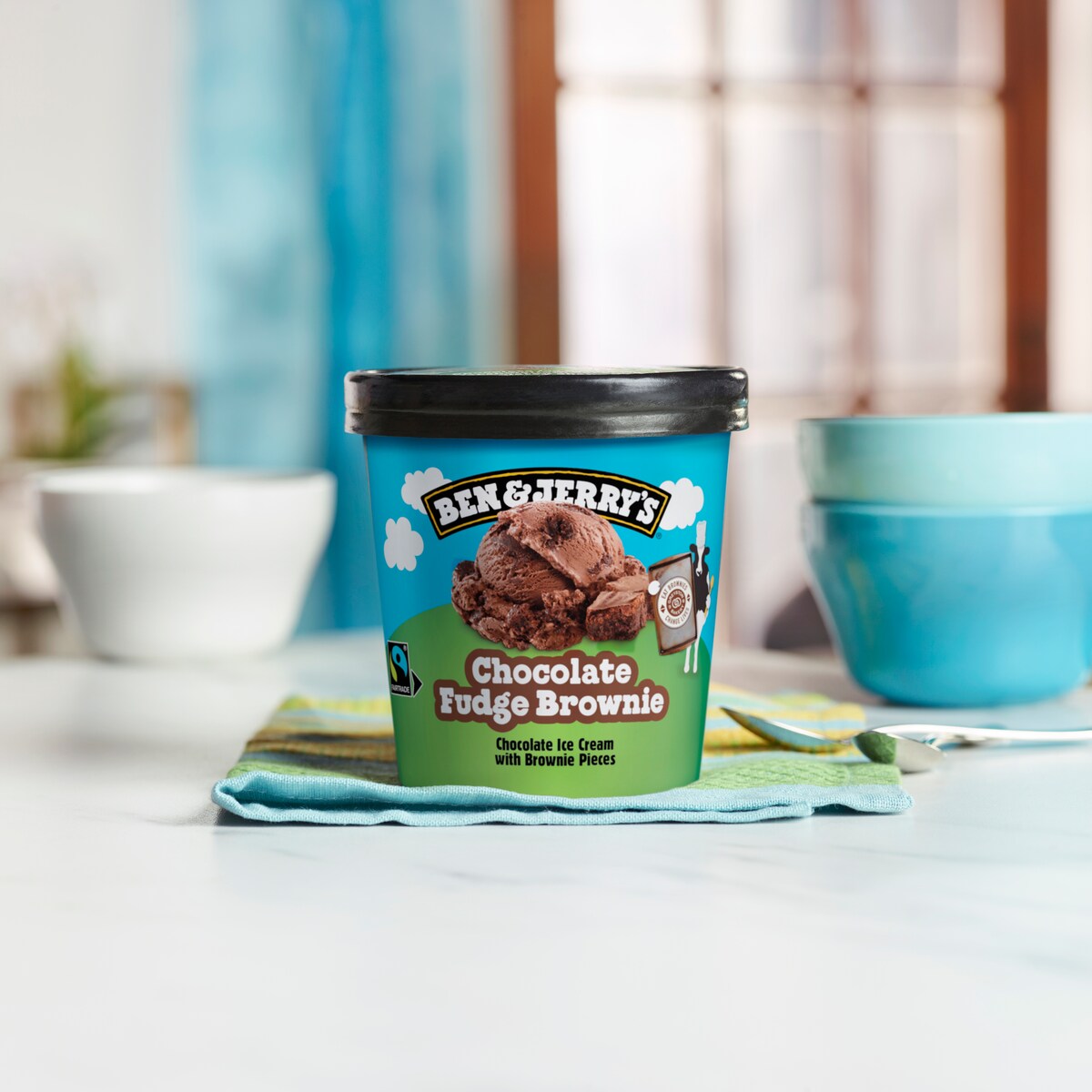Chocolate Fudge Brownie Ice Cream - Pint 3 / 4