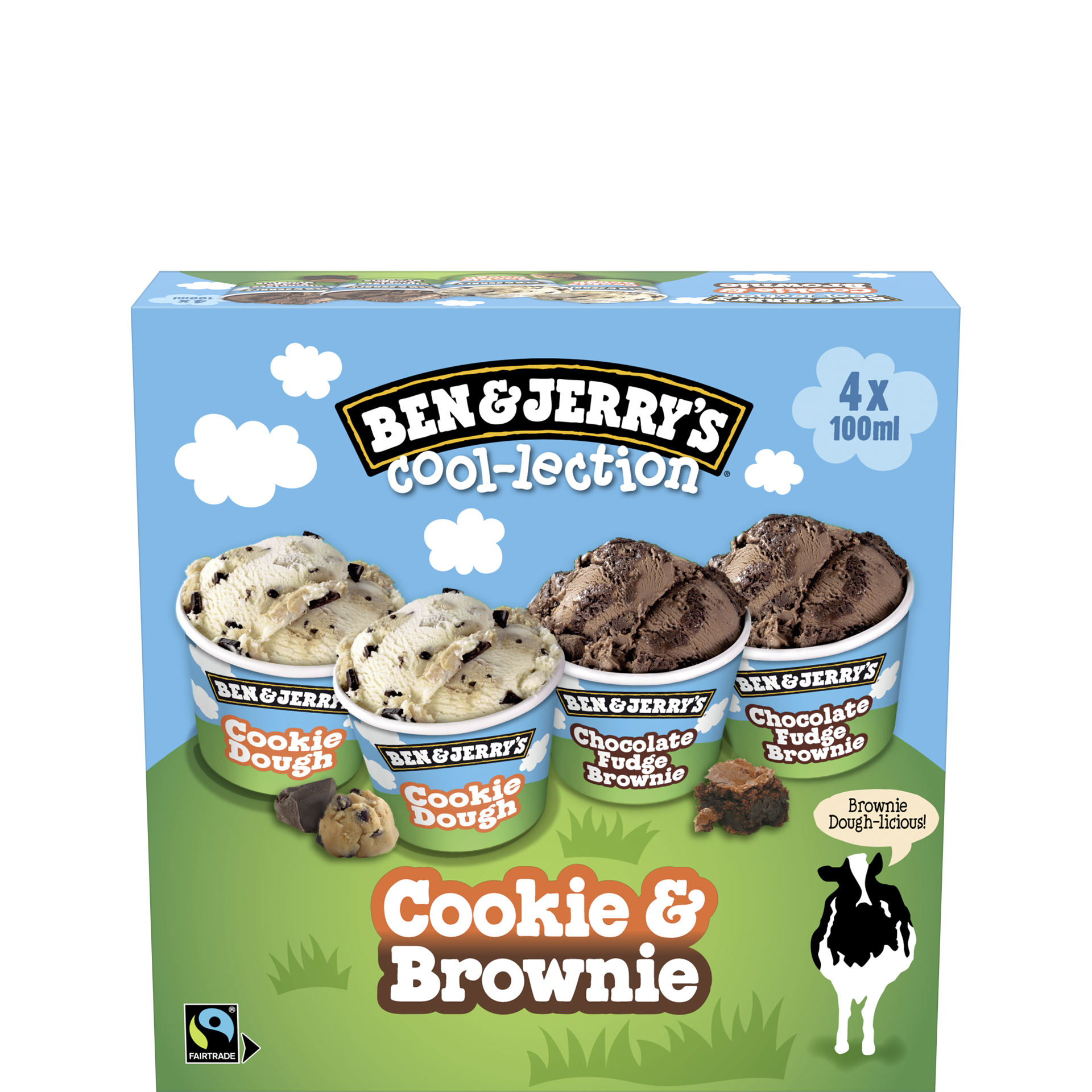 The Cookie & Brownie Cool-lection Original Ice Cream Mini-pots