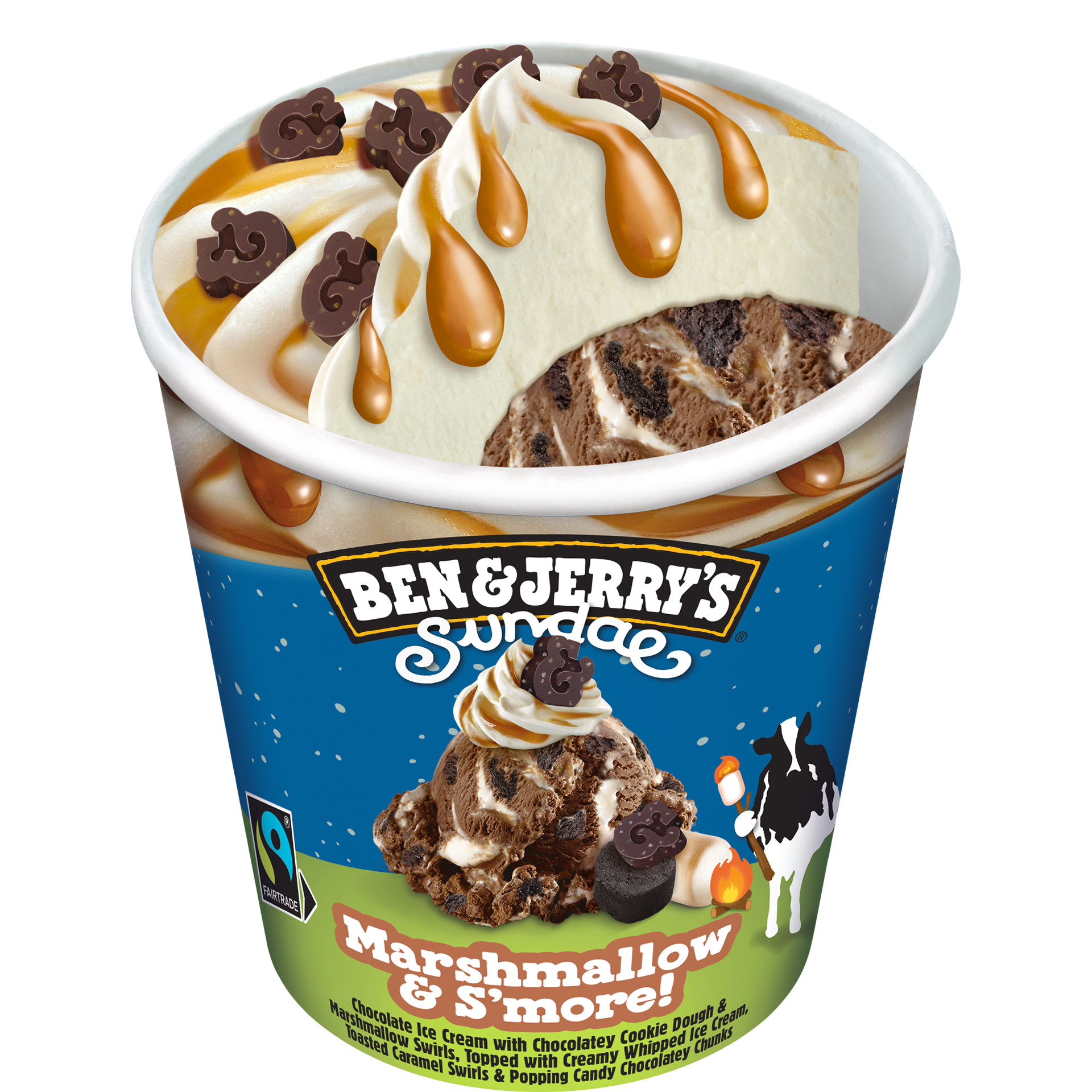 Marshmallow & S'more Sundaes Pots