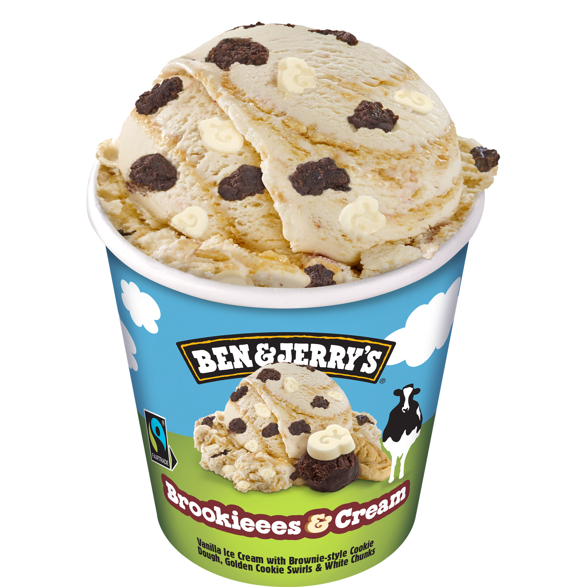 Brookieees & Cream Original Ice Cream Pots