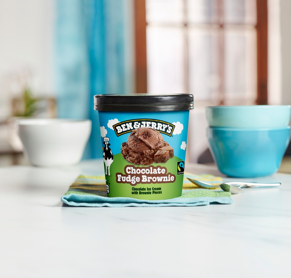 Chocolate Fudge Brownie Ice Cream - Pint 3 / 4