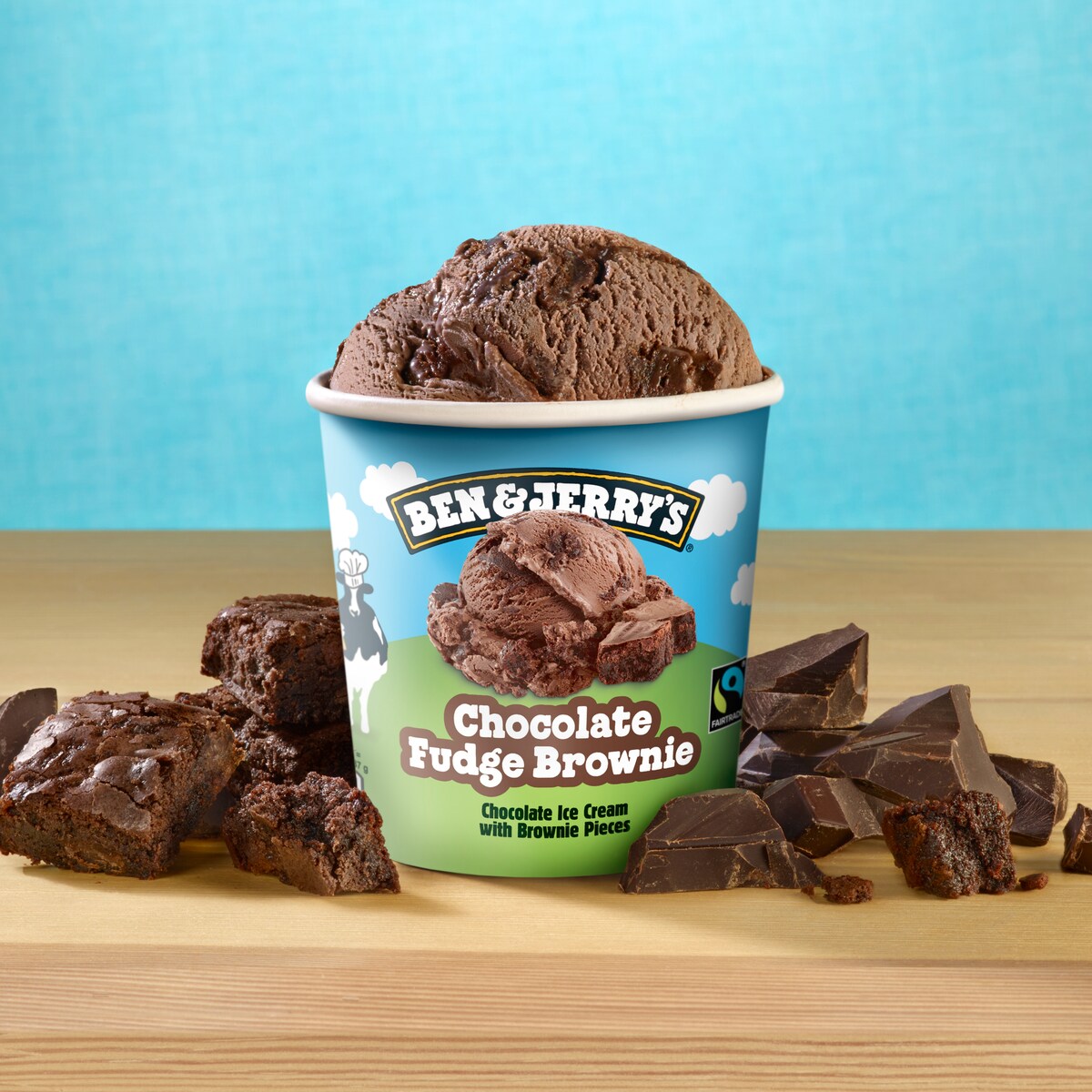 Chocolate Fudge Brownie Ice Cream - Pint 2 / 4