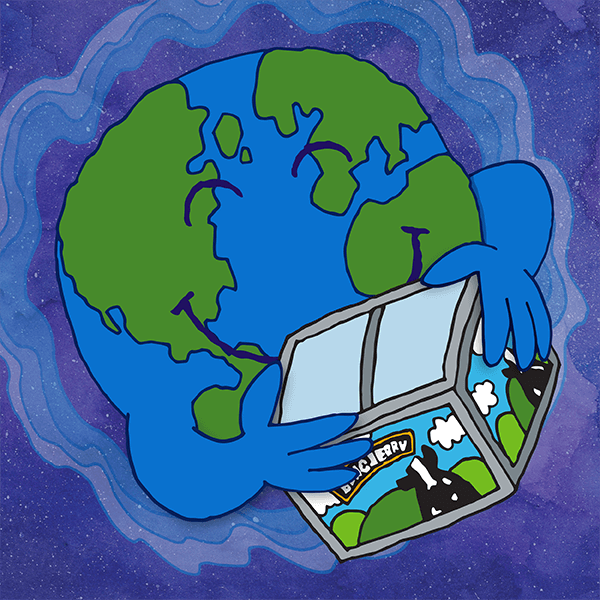 Icône Congélateurs plus propres et plus écologiques