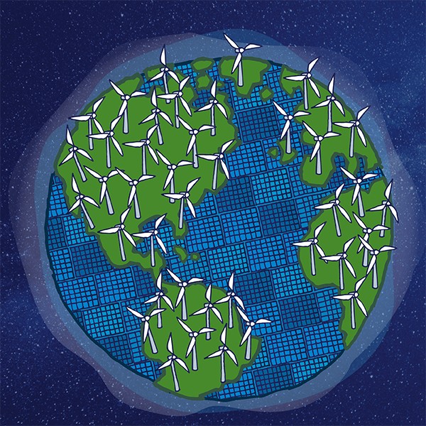Icône Changement climatique
